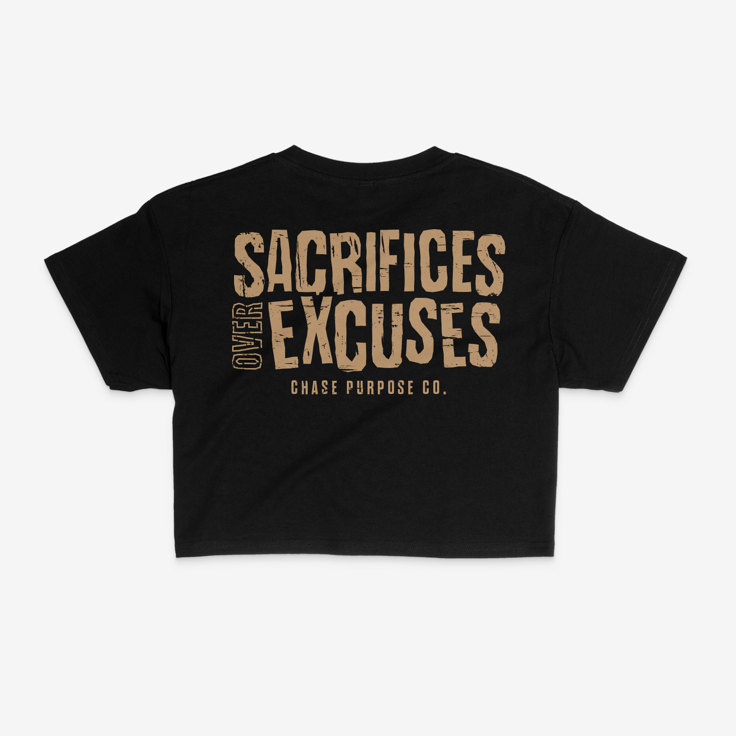 Sacrifices Motto Crop