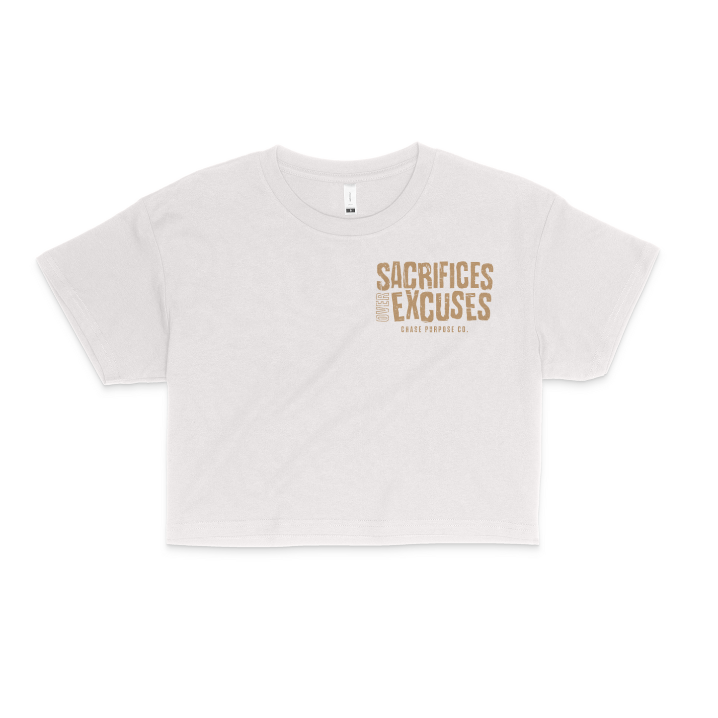 Sacrifices Motto Crop