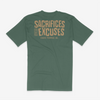 Sacrifices Motto (GOLD PRINT)