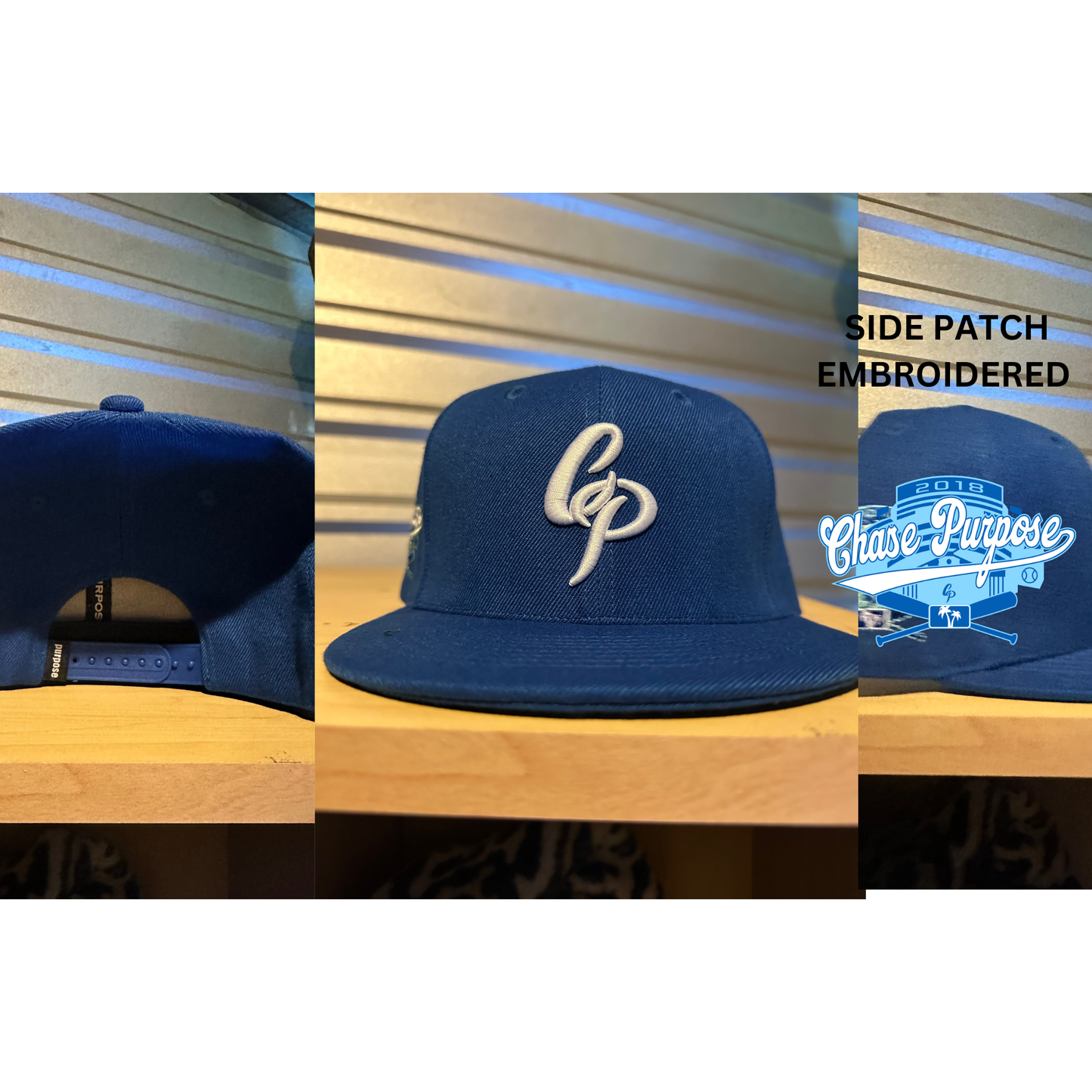 Royal Blue CP snapback